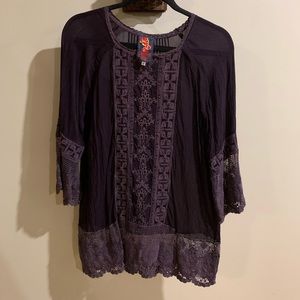 Johnny Was Crochet Tunic